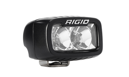 RIGID SR-M Series PRO, Flood Optic, Surface Mount, Black Housing, Single - 902113