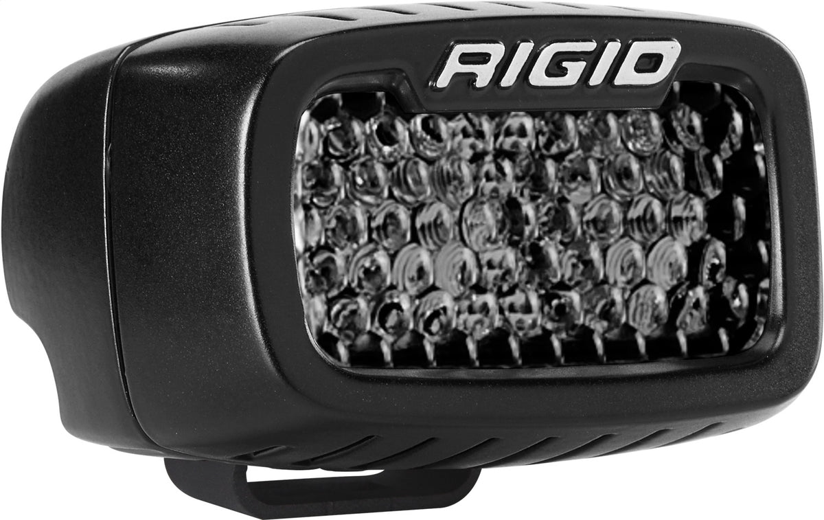RIGID SR-M Series PRO Midnight Edition, Spot Diffused, Surface Mount, Pair - 902513BLK