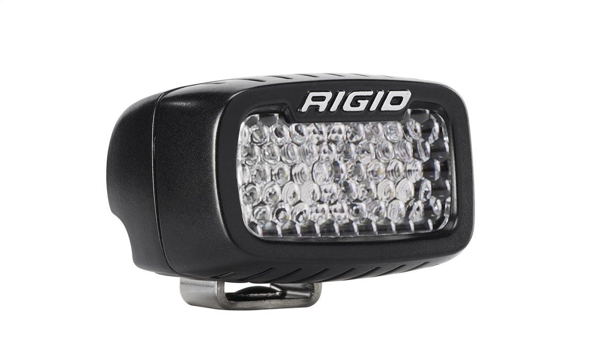 RIGID SR-M Series PRO, Flood Diffused, Surface Mount, Black Housing, Single - 902513