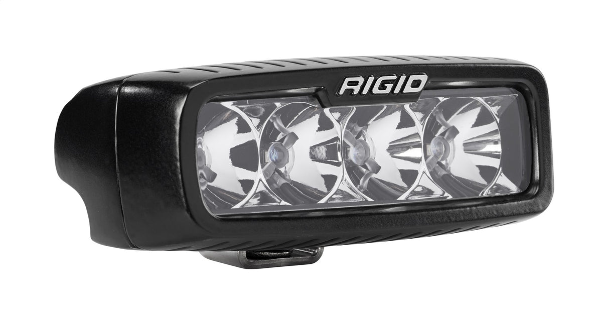 RIGID SR-Q Series PRO, Flood Optic, Surface Mount, Black Housing, Single - 904113