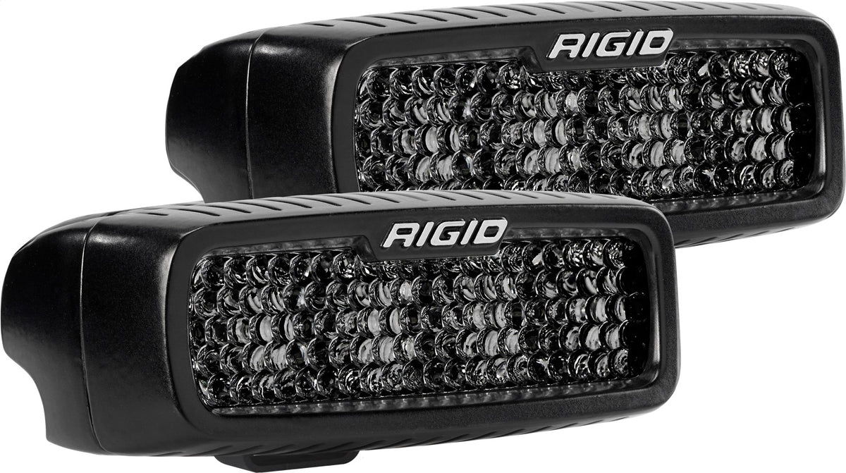 RIGID SR-Q Series PRO Midnight Edition, Spot Diffused, Surface Mount, Pair - 905513BLK