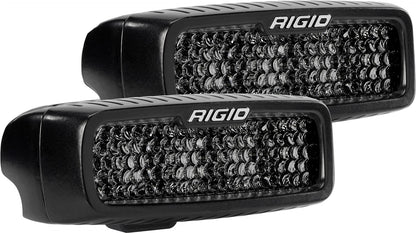 RIGID SR-Q Series PRO Midnight Edition, Spot Diffused, Surface Mount, Pair - 905513BLK