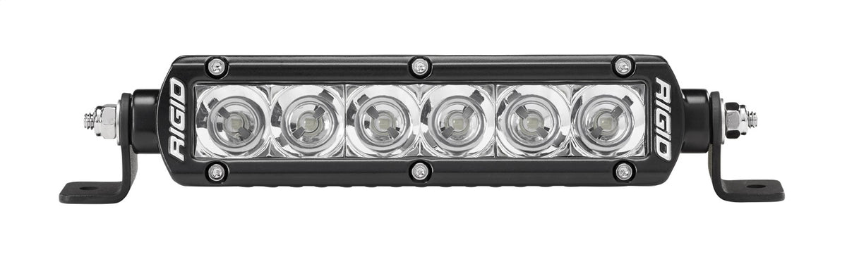 RIGID SR-Series PRO LED Light, Flood Optic, 6 Inch, Black Housing - 906113