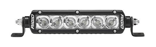RIGID SR-Series PRO LED Light, Flood Optic, 6 Inch, Black Housing - 906113