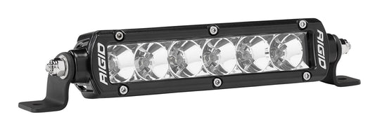 RIGID SR-Series PRO LED Light, Flood Optic, 6 Inch, Black Housing - 906113