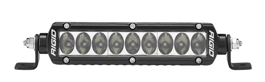 RIGID SR-Series PRO LED Light, Driving Optic, 6 Inch, Black Housing - 906613