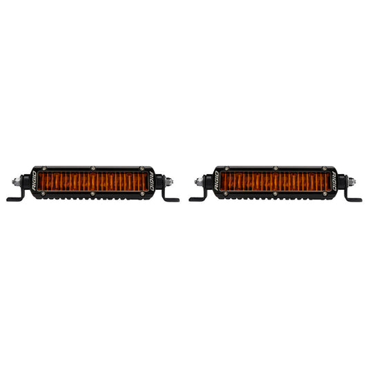 RIGID SR-Series SAE 6 Inch with Amber PRO Lens - Pair - 906705