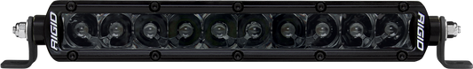 RIGID SR-Series PRO Midnight Edition LED Light, Spot Optic, 10 Inch - 910213BLK