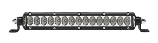 RIGID SR-Series PRO LED Light, Driving Optic, 10 Inch, Black Housing - 910613