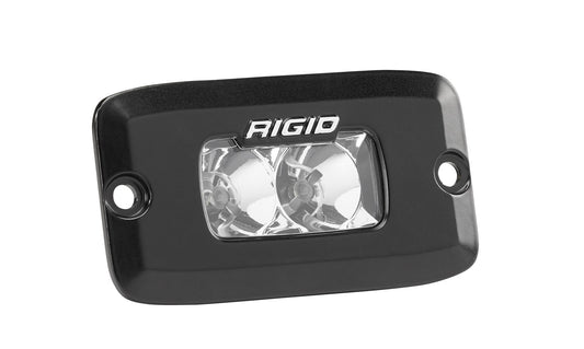 RIGID SR-M Series PRO, Flood Optic, Flush Mount, Black Housing, Single - 922113