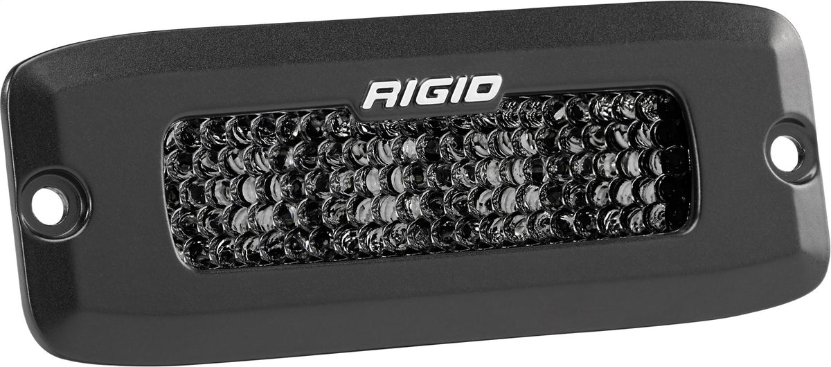 RIGID SR-Q Series PRO Midnight Edition, Spot Diffused, Flush Mount, Pair - 925513BLK