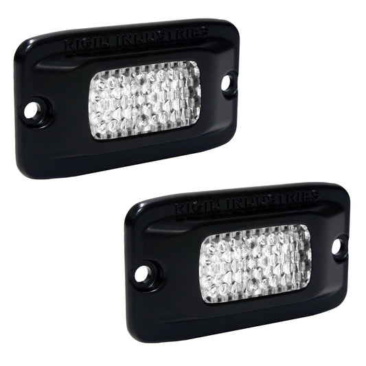 RIGID Back-Up Kit, Includes 2 SR-M Series PRO Flood Diffused, Flush Mount - 980013
