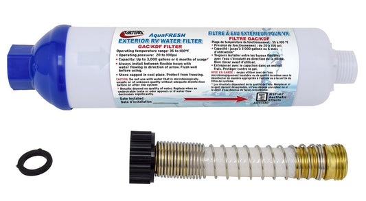 Valterra A01-1131VP AquaFRESH Exterior RV Water Filter Kit - image 1