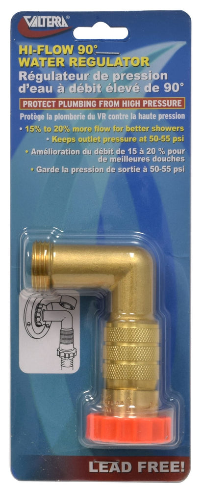 Valterra A01-2222VP Hi-Flow 90° RV Water Regulator - image 2