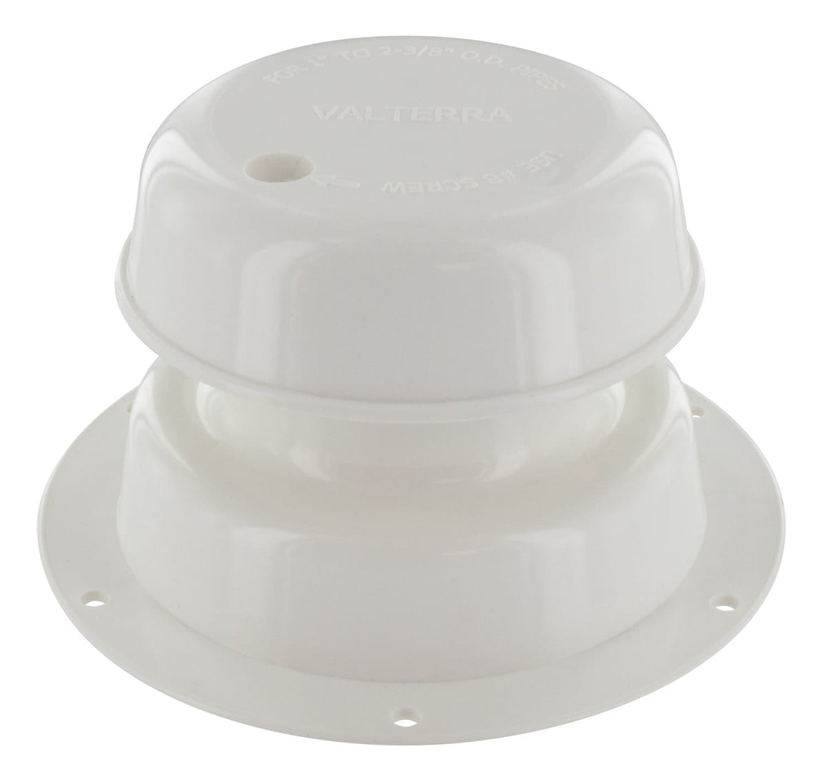 Valterra A10-3389VP Universal RV Plumbing Vent Kit - White - image 1
