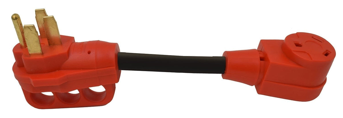 Valterra A10-5030F Mighty Cord 50A Male to 30A Female 12" Adapter Cord - image 1