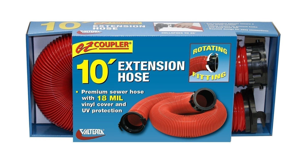 Valterra D04-0113 EZ Coupler 10' RV Sewer Hose Extension - image 1