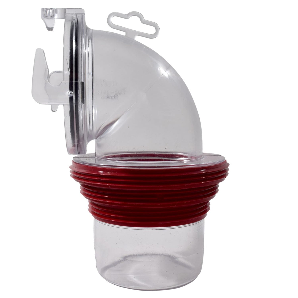 Valterra F02-3112CL EZ Coupler Clear 90° Bayonet Sewer Fitting - image 3
