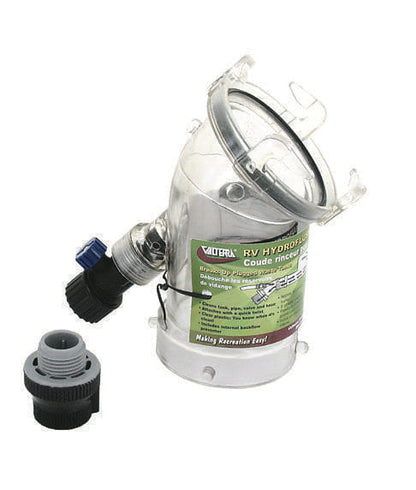 Valterra F02-4100 RV HydroFlush 45° Sewer Flush Adapter - image 1