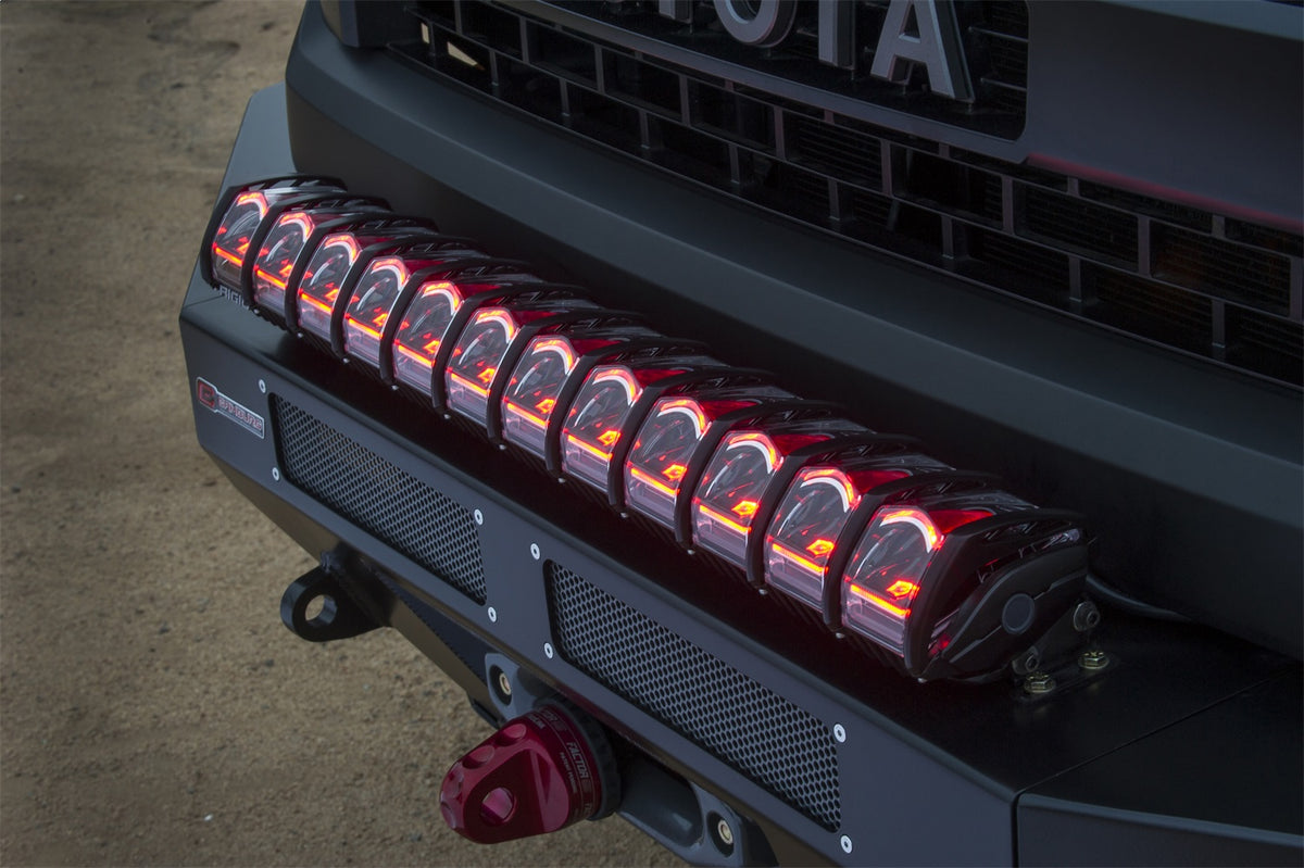 RIGID Adapt LED Light Bar With 8 Beam Patterns, GPS And RGB-W Backlight, 10 Inch - 210413