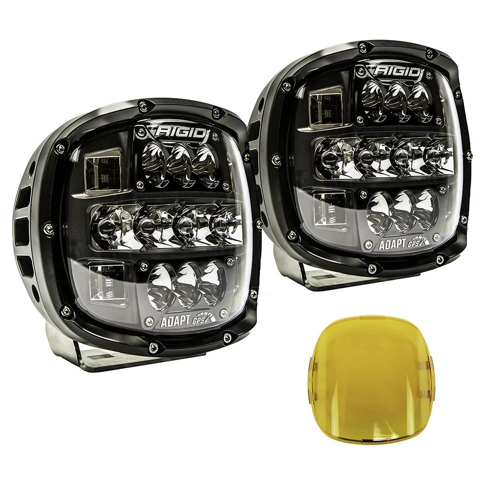 RIGID Adapt XP Extreme Powersports LED Light, 3 Light Zones, GPS Module, Single - 300414