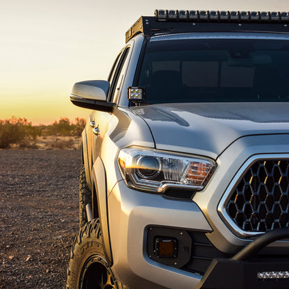 RIGID 2016-2020 Toyota Tacoma A-Pillar Light Kit, Includes D-SS Flood - 46707
