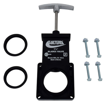 Valterra T1001VPM Bladex 1-1/2" Waste Valve Body - Metal Handle - image 2