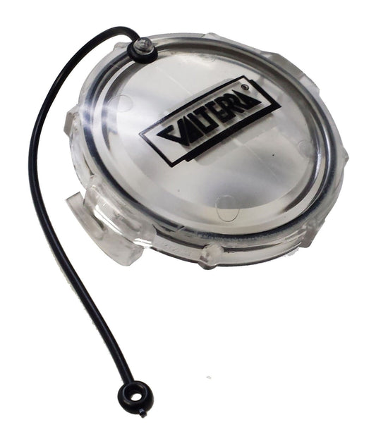 Valterra T1020CLR Clear 3" Bayonet Waste Valve Cap - image 1