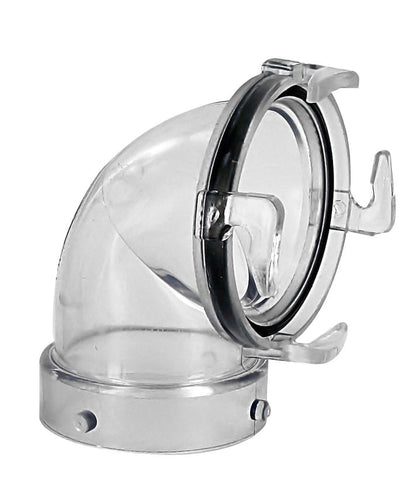 Valterra T1023 ClearView 90° RV Sewer Adapter - image 1