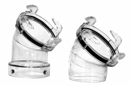 Valterra T1026-1 ClearView 45° Sewer Adapter with Bayonet Lugs - image 3
