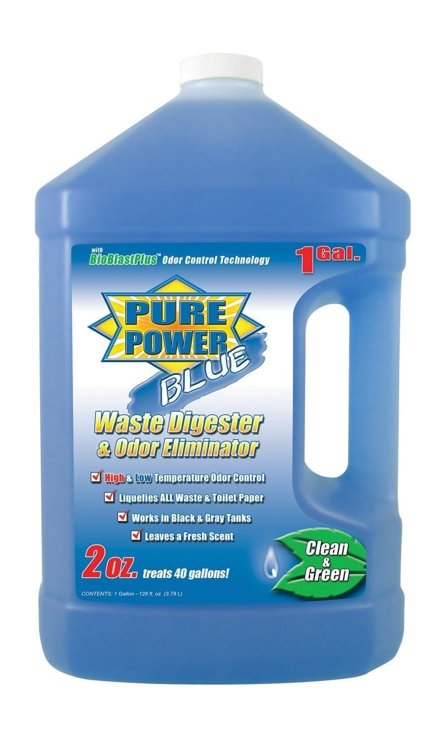 Valterra V23128 Pure Power Blue RV Holding Tank Treatment - 1 Gallon - image 1